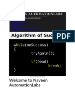 Welcome To Naveen Automationlabs
