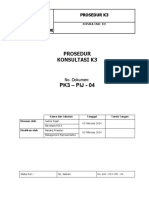 PK3 - PIJ - 04 Prosedur Konsultasi K3