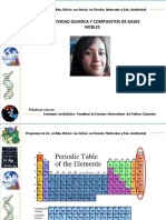 Reactiviadad de Gases Nobles