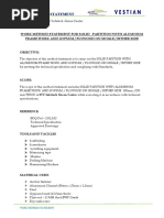 Skim Coat Application Method Statement | PDF