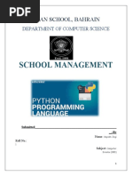 Computer Science Class-XII (2021-22) (Investigatory Project) | PDF | My ...