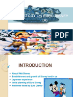 A Case Study On Euro Disney (A) : Presented by Anurag Gupta Ankita Banik Ankit Mehrotra Arti Kumari Anjusha Kumari