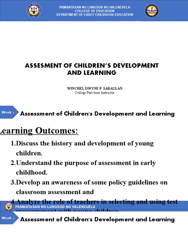 Early Childhood Development Assessment Guide | PDF | Educational ...