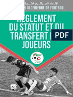 ReĢglement Du Statut Et Du Transfert Des Joueurs