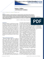 Management of Respiratory Failure: Ventilator Management 101 and Noninvasive Ventilation