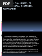 Challenges of International Financial Management