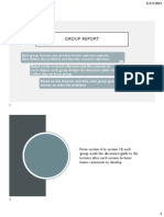 Guideline For Group Report