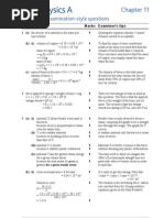 AQA AS Physics A Chapter 11 Textbook Answers