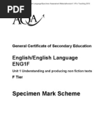 Download English Language Foundation Mark Scheme by Ben Eley SN56797836 doc pdf