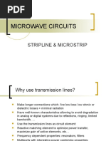 Microwave Circuits: Stripline & Microstrip