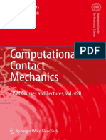 Computational Contact Mechanics: Peter Wriggers Tod A. Laursen Editors