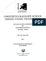 Twentieth Graduate School Fishing Vessel Technology: Escuela Tecnica Superior