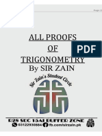 Trigonometry Proofs