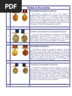 Medals & Decoration: Police Medal For Meritorious Service