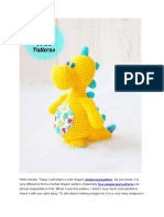 Plush Dolphin Amigurumi PDF Free Crochet Pattern - Amigurumiday