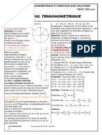 Calcul Trigonometrique Cours Et Exercices Corriges 1