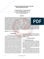 Pemanfaatan E-Waste Printed Circuit Board Menjadi Armatur Lampu