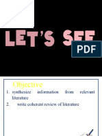 9. Writing the Literature Review