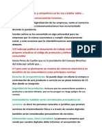 Actualización del Código de Protección y Defensa del Consumidor para el comercio electrónico en el Perú