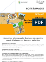 Boite A Image Sesame Les Bonnes Pratiques de Recolte Et de Postrecolte Volume 2