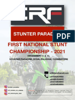 Stunt Championship Brochure