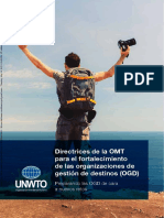 Directrices de la OMT para el fortalecimiento de las organizaciones de gestión de destinos (OGD) – Preparando las OGD de cara a nuevos retos