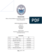 Effects of Social Media On The Students' Academic, Social, and Personal Well-Being in Bangladesh