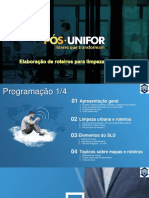 Slides Pós Unifor - Roteirização de Serviços de Limpeza Urbana