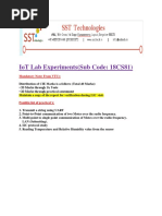 IoT Lab-18CS81-VIII Sem (VTU)