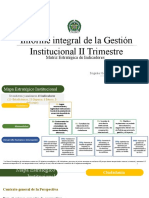 Informe Integral de Gestion 2 Trimestre de 2017