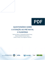 Pré-natal e puerpério questionário