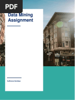 Data Mining Assignment: Sudhanva Saralaya