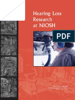 Hearing Loss Research at NIOSH - Reviews of Research Programs of The National Institute For Occupational Safety and Health (PDFDrive)