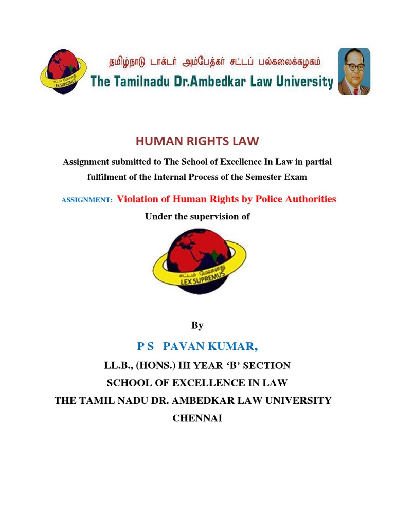 Human Rights Violation by Police Authorities | PDF | Arrest | Police