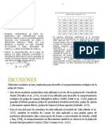 Resultados Propiedades Reologicas de La Pulpa de Papaya