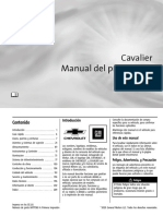 Manual Del Propietario Cavalier 2021