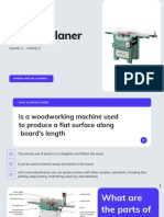 Jointer Planer: Quarter 2 - Activity 5