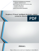 Raspberry Pi Based Intelligent Electronic Control System For Classroom