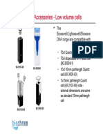 Uvdas Accessories - Low Volume Cells: The Biowaveii/Lightwaveii/Biowave Dna Range Are Compatible With