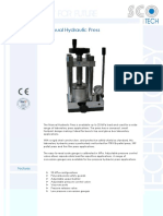 Manual Hydraulic Press: Model 15T