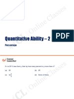 S N Ne C Las Es L: Quantitative Ability - 2