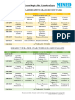 Horarios Originales Enmanuel Mongalo y Rubio CC