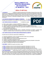 Regulamento Da Mobfog de 2021 Real e Virtual PDF