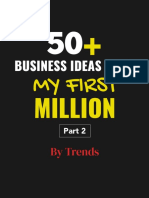 50 - Business Ideas From My First Million - Part - 2