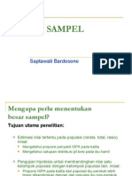 Besar Sampel Untuk Beda Proporsi