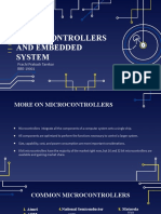 PIC Microcontrollers and Embedded System: Prachi Prakash Tarekar BBE-19001