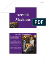Aerobic Aerobic Machines: Bicycles - Recumbent