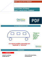 Inspecciones Internas de Seguridad y Salud en El Trabajo