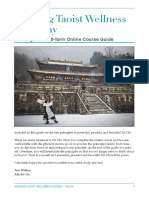 Wudang Taoist Wellness Academy: Wudang Tai Chi 8-Form Online Course Guide