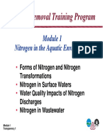 Nitrogen Removal Training Program